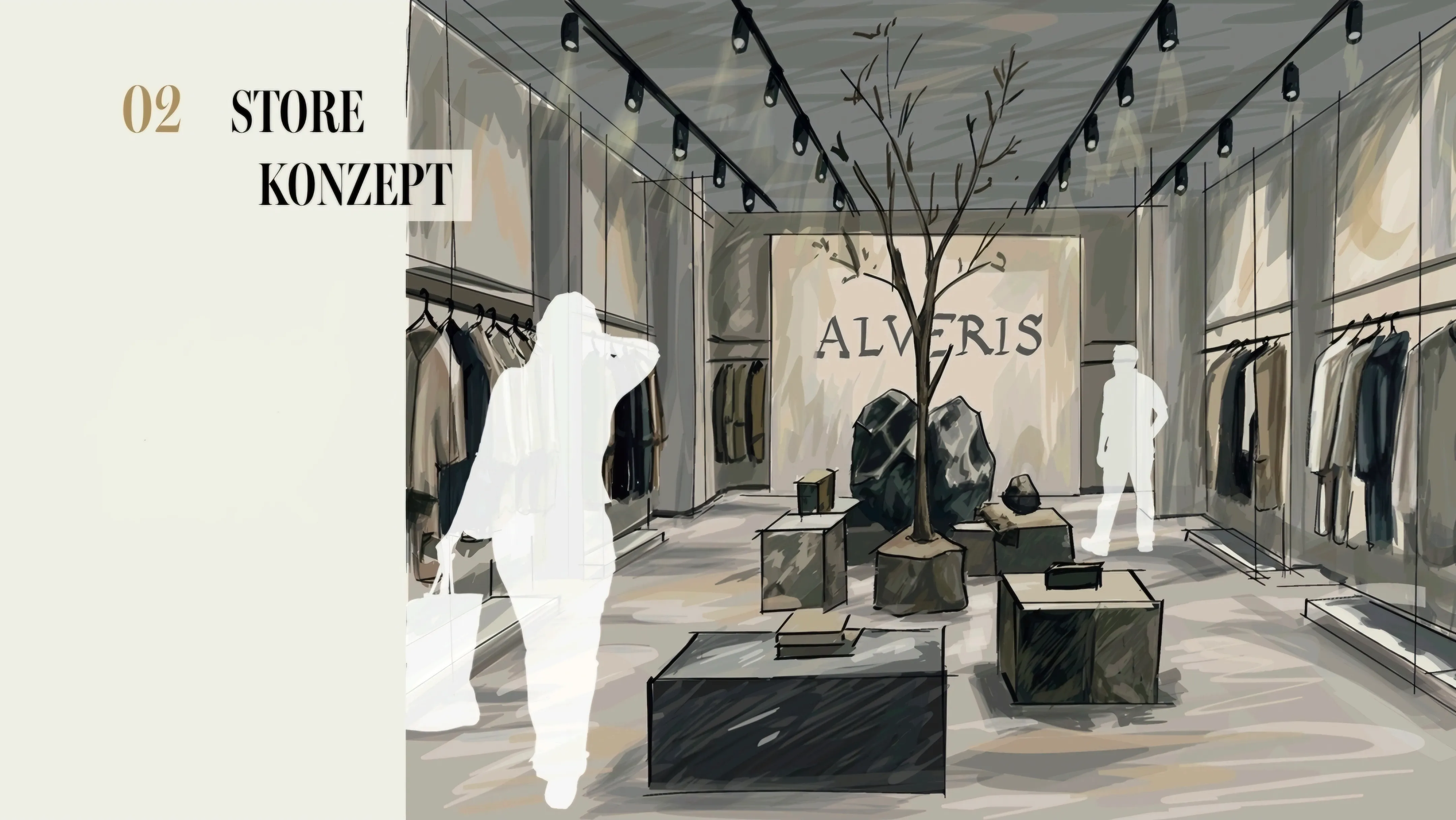 Grafikdesign — Store-Konzept