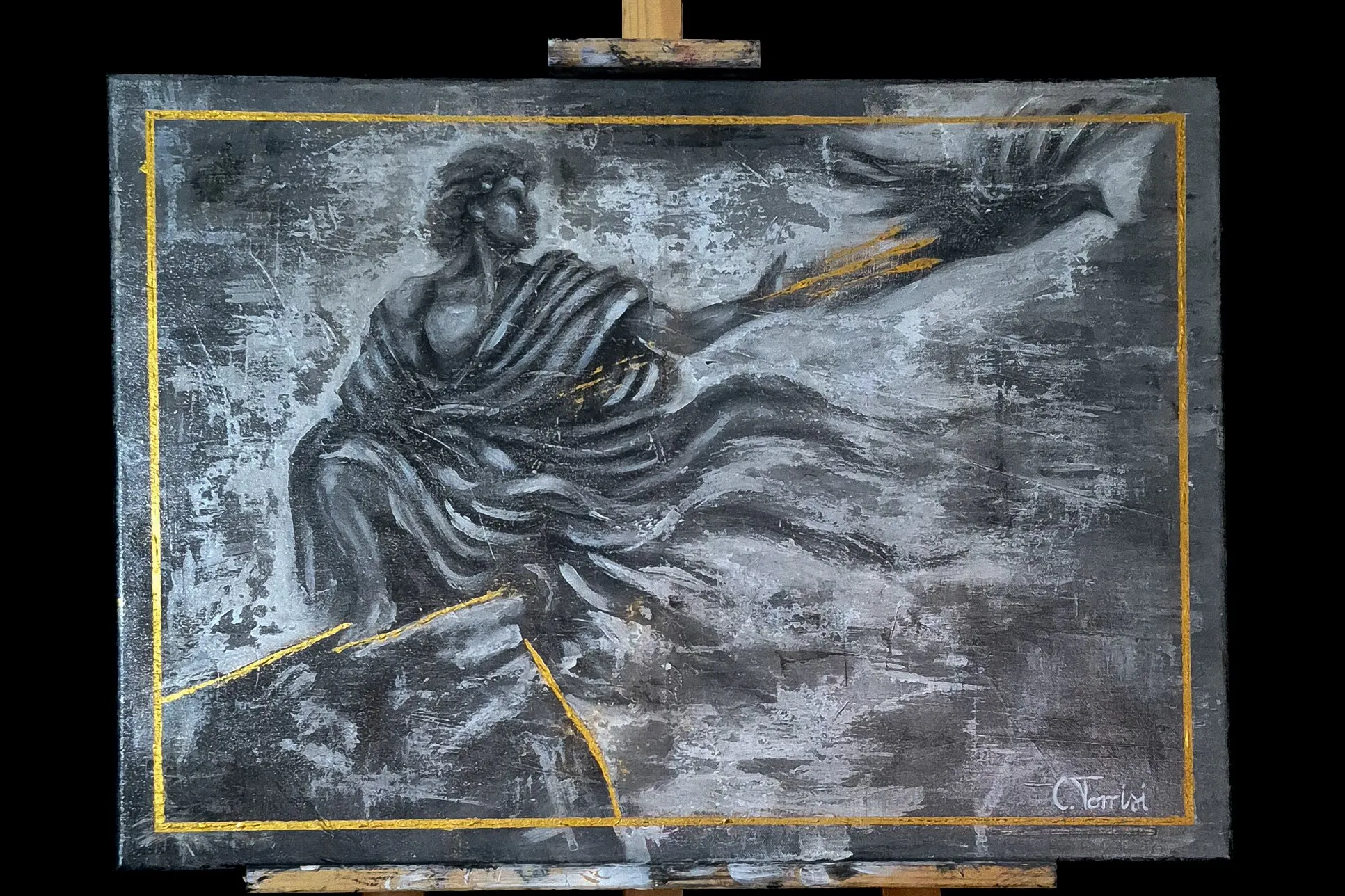Detail view — THE CROSSING